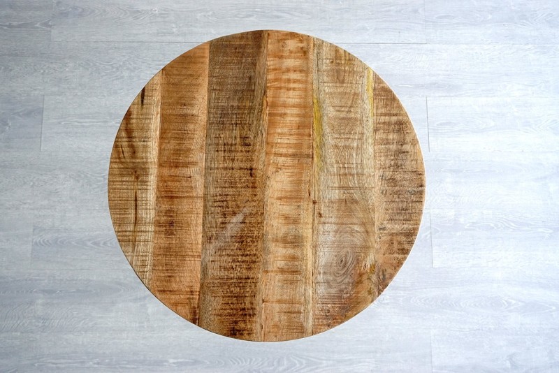 Industrieller runder Bistro-Restauranttisch 60 cm