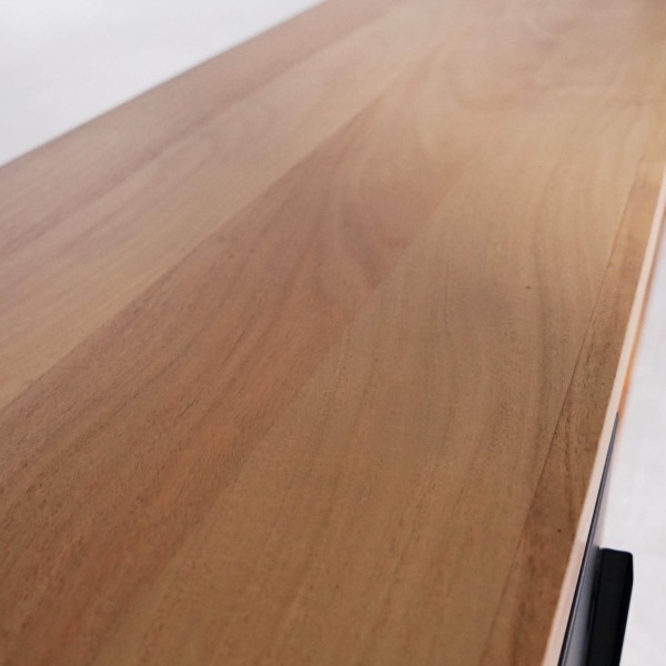 TV Lowboard aus Holz und Metall 220 cm - Liverpool