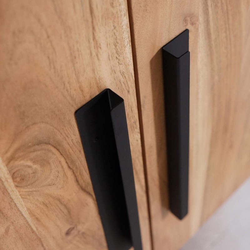 Sideboard aus Massivholz im Industrial Style 100 cm - Liverpool