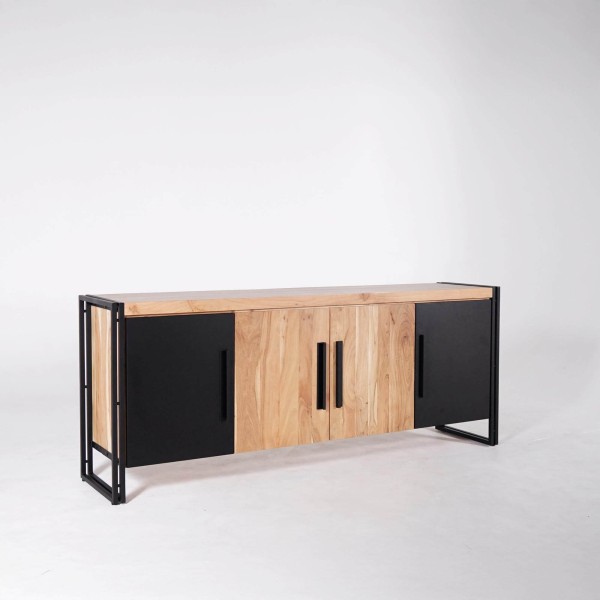 Massivholz-Anrichte im Industrial Style - Liverpool