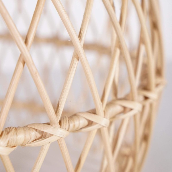 Hängeleuchte aus natürlichem Rattan - Sofia