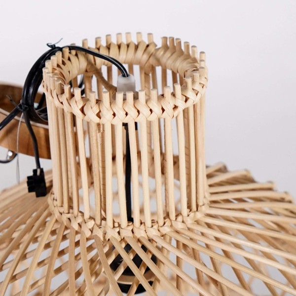 Hängeleuchte aus natürlichem Rattan - Sofia