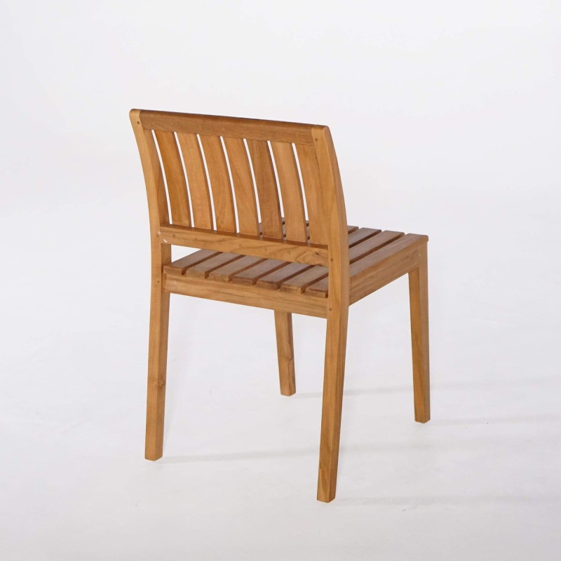 Gartenstuhl aus Teakholz - Juno