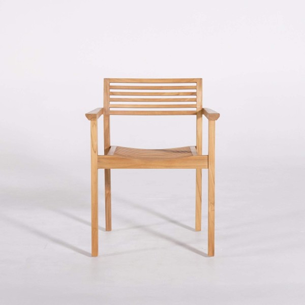 Gartenstuhl aus Teakholz - Naito