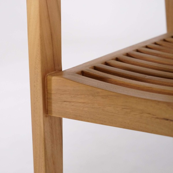 Gartenstuhl aus Teakholz - Naito