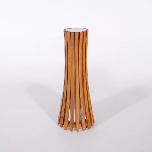 Außenlampe aus Teakholz H52 cm - Liven