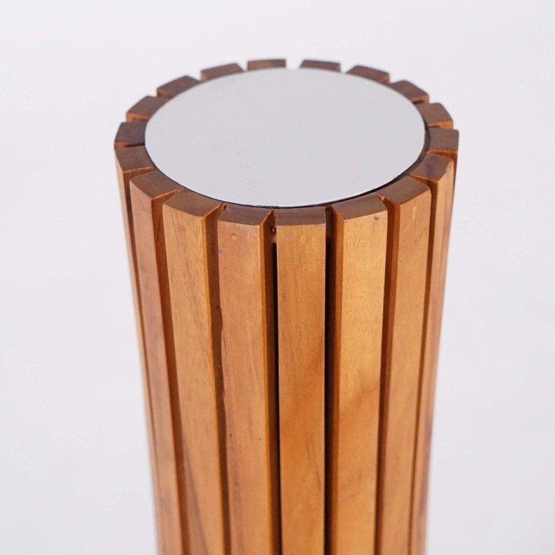 Außenlampe aus Teakholz H100 cm - Liven