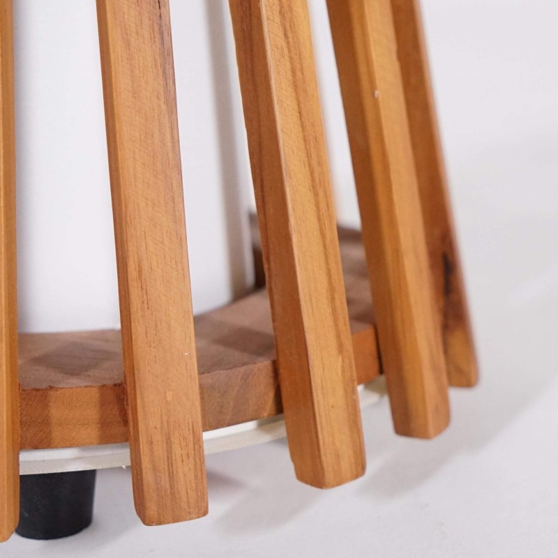 Außenlampe aus Teakholz H100 cm - Liven