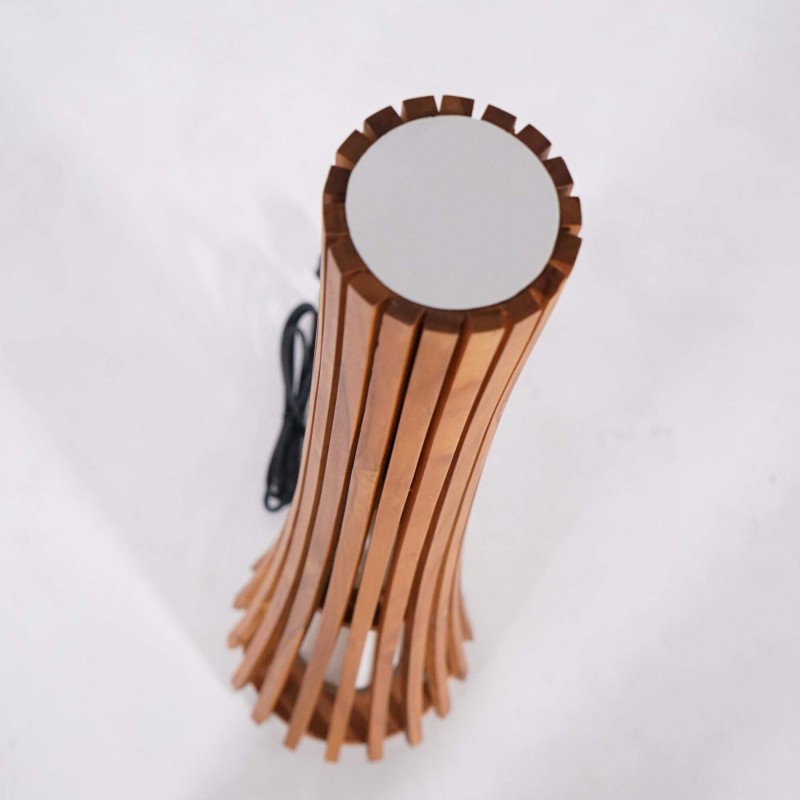 Außenlampe aus Teakholz H100 cm - Liven