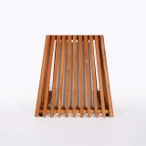 Außenlampe aus Teakholz H50 cm - Nori