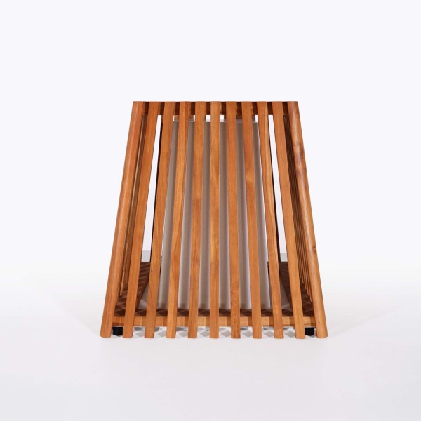 Außenlampe aus Teakholz H50 cm - Nori