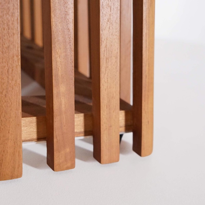 Außenlampe aus Teakholz H50 cm - Nori