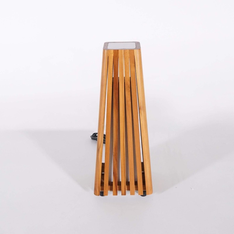 Außenlampe aus Teakholz H50 cm - Taro