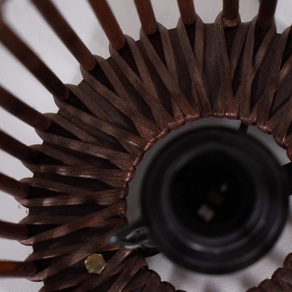 Tischlampe aus natürlichem Rattan - Rihu