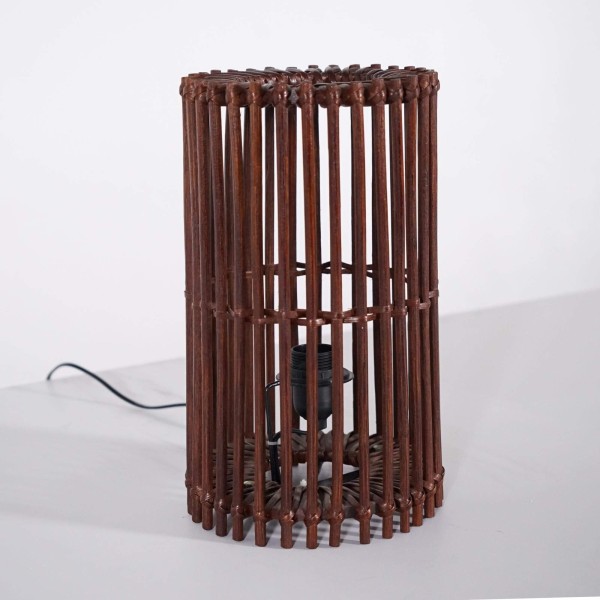 Tischlampe aus natürlichem Rattan - Rihu