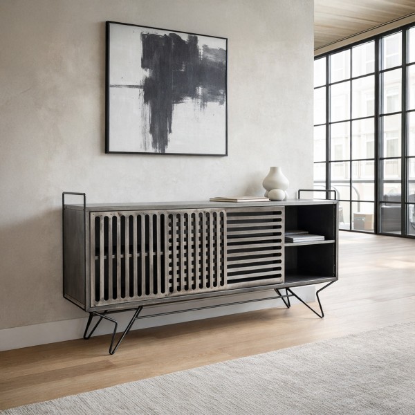 Design Metall TV-Möbel - Sixties