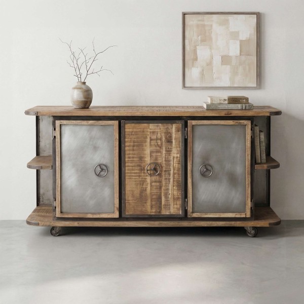 Industrielle Truhe - Tresor