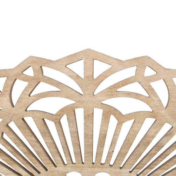 Kopfteil aus geschnitztem Holz 160 cm - Solara