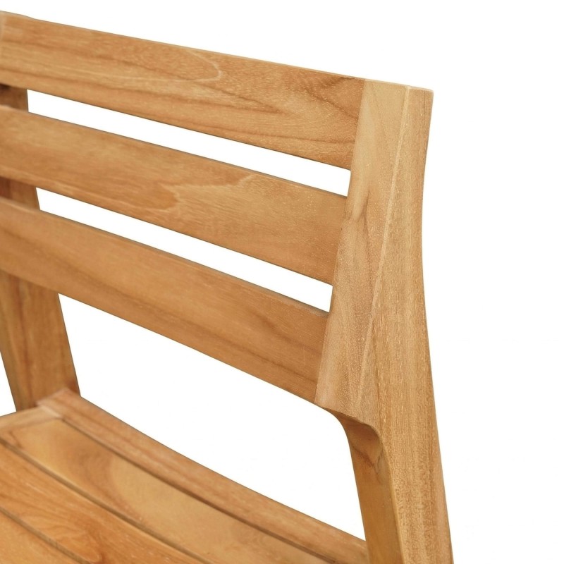 Gartenstuhl für den Außenbereich aus Teakholz - Roku