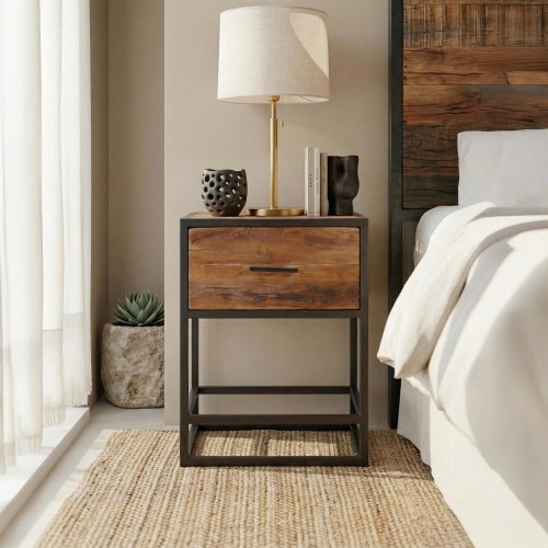 Nachttisch aus recyceltem...