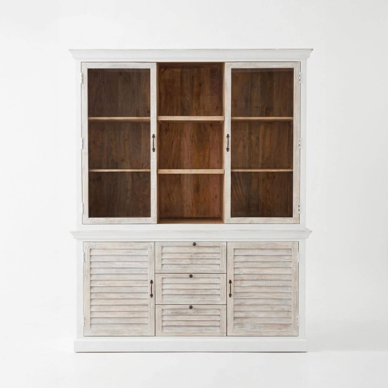 Buffetschrank aus gebleichtem Holz 180 cm - Sea Side