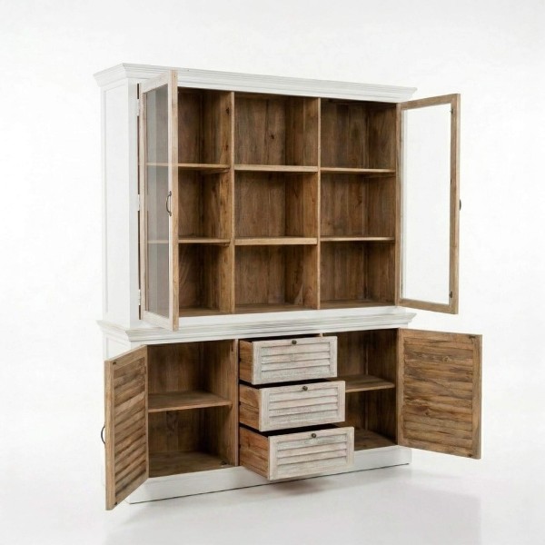 Buffetschrank aus gebleichtem Holz 180 cm - Sea Side