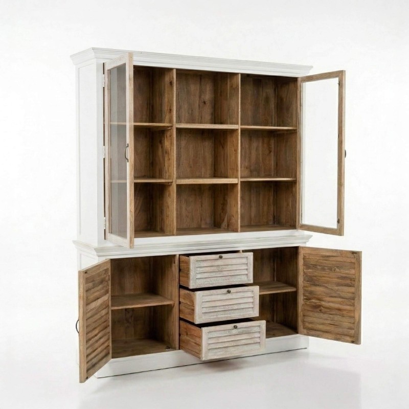 Buffetschrank aus gebleichtem Holz 180 cm - Sea Side