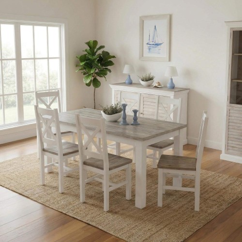 Weißer Esstisch aus...