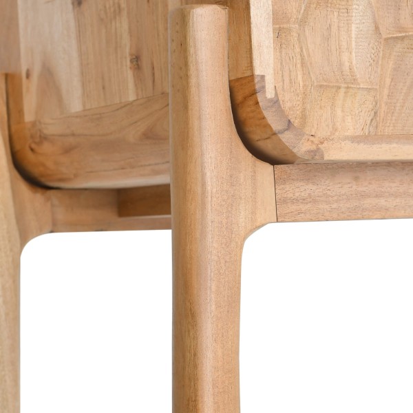 Modernes Sideboard aus massivem Akazienholz - Naoki