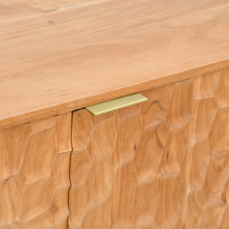 Modernes Sideboard aus massivem Akazienholz - Naoki