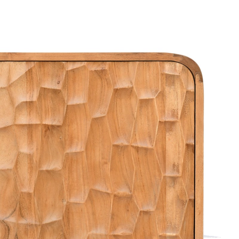 Design-Sideboard aus massivem Akazienholz 120 cm - Naoki