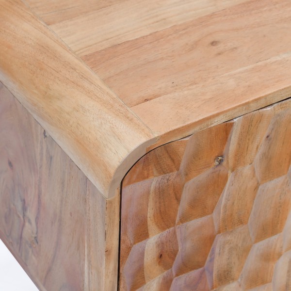 Design-TV-Board aus massivem Akazienholz - Naoki