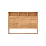 Design-Kopfteil aus massivem Akazienholz 160 cm - Naoki