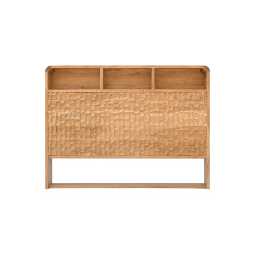 Design-Kopfteil aus massivem Akazienholz 160 cm - Naoki