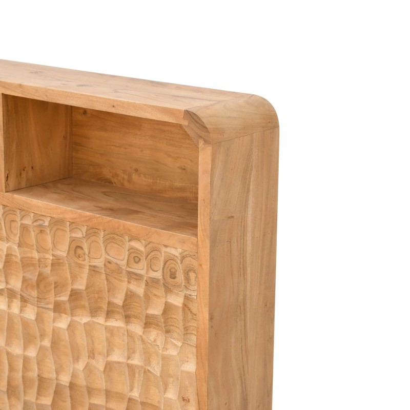 Design-Kopfteil aus massivem Akazienholz 160 cm - Naoki