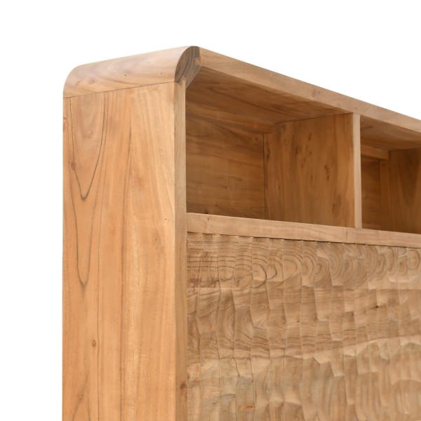 Design-Kopfteil aus massivem Akazienholz 160 cm - Naoki