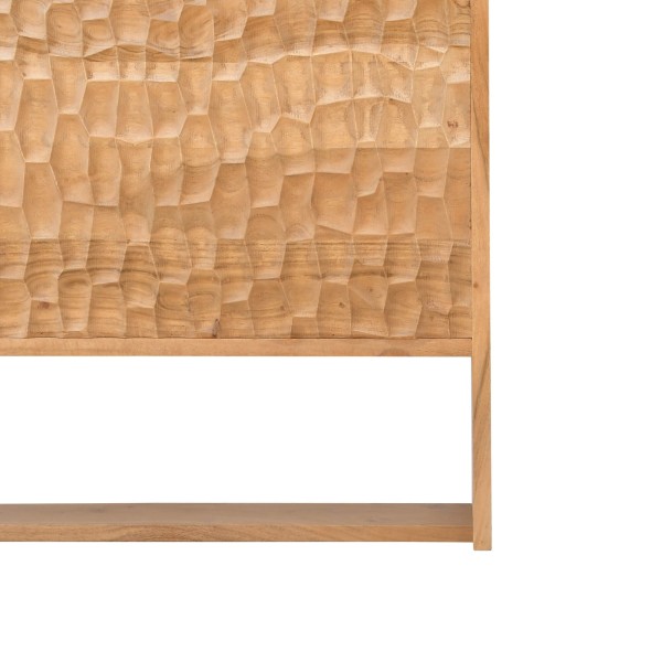 Design-Kopfteil aus massivem Akazienholz 160 cm - Naoki