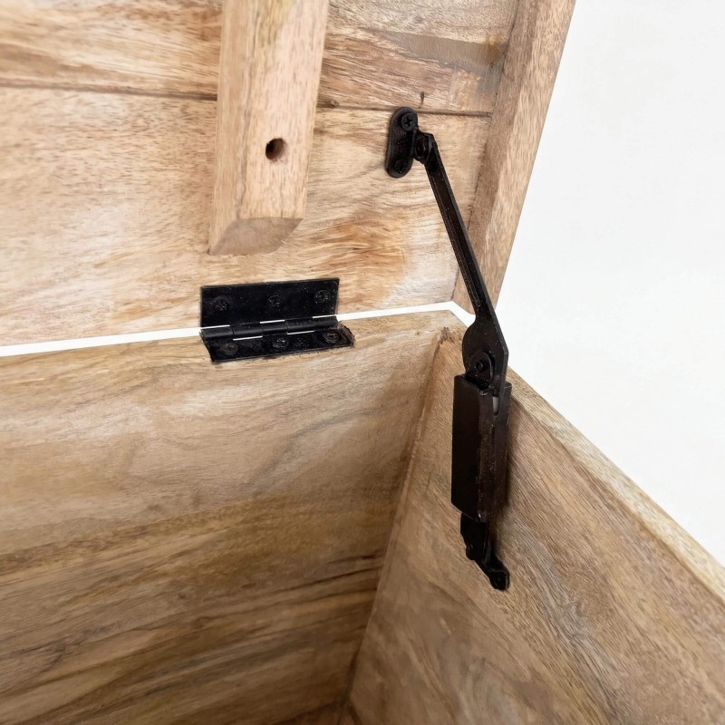 Aufbewahrungstruhe aus weißem Holz - Sea Side