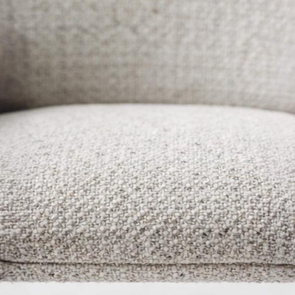 Skandinavischer Esszimmerstuhl aus Stoff - Alva