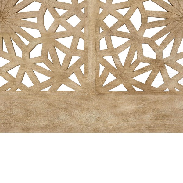 Kopfteil aus geschnitztem Massivholz 200 cm - Nevea