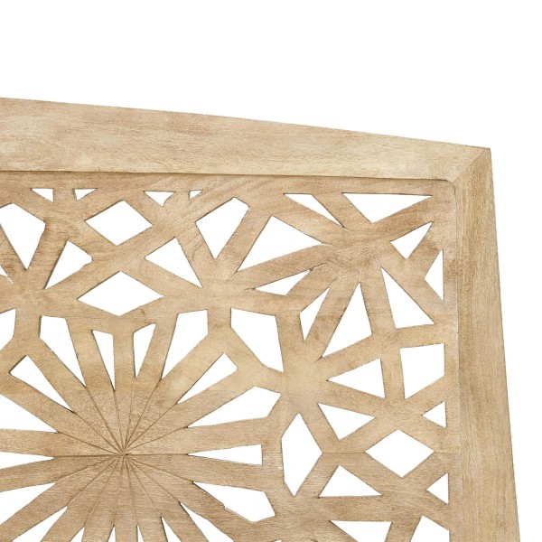 Kopfteil aus geschnitztem Massivholz 200 cm - Nevea