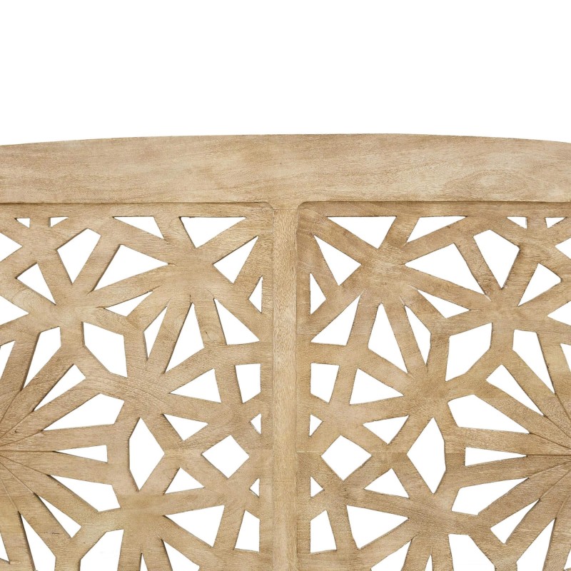 Kopfteil aus geschnitztem Massivholz 200 cm - Nevea