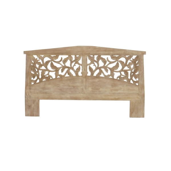 Kopfteil aus geschnitztem Massivholz 200 cm - Galea