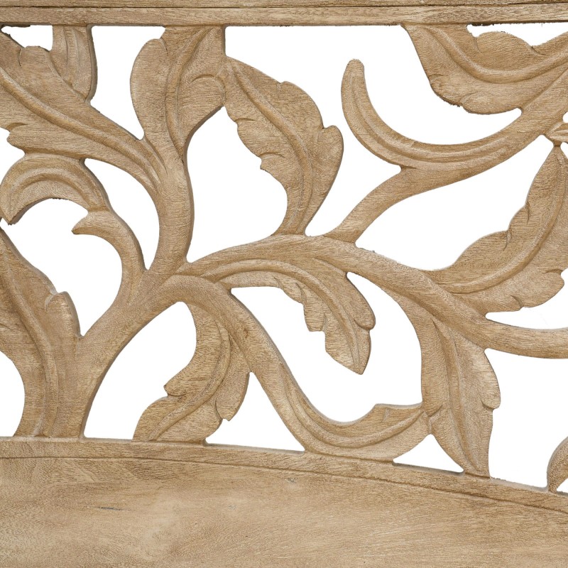 Kopfteil aus geschnitztem Massivholz 200 cm - Galea