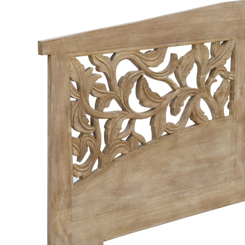 Kopfteil aus geschnitztem Massivholz 200 cm - Galea