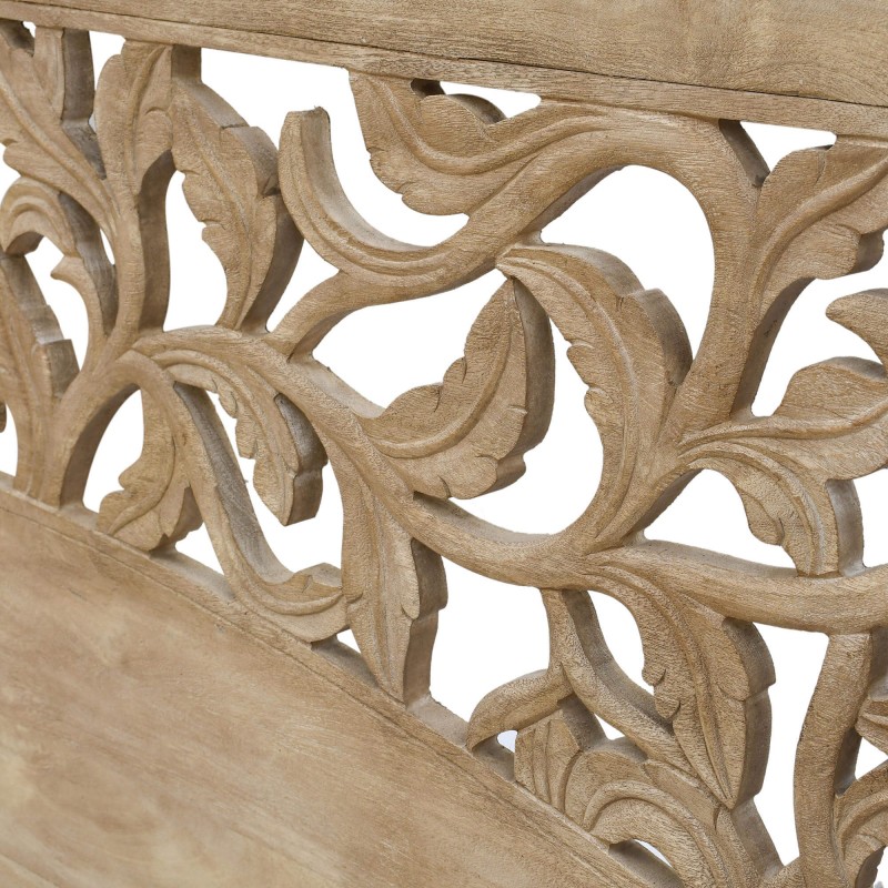 Kopfteil aus geschnitztem Massivholz 200 cm - Galea