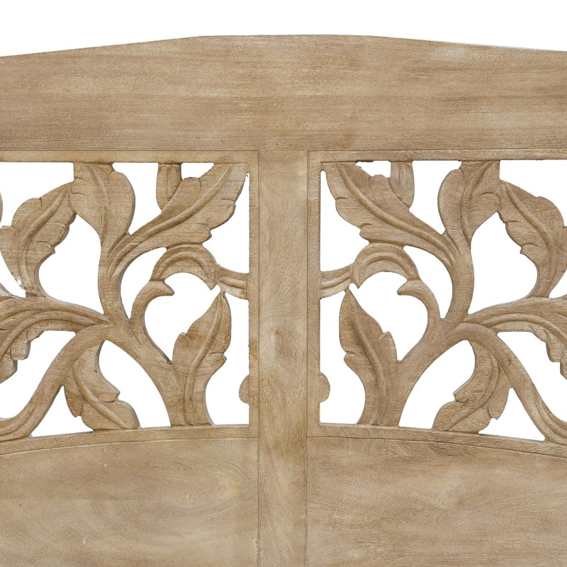 Kopfteil aus geschnitztem Massivholz 200 cm - Galea