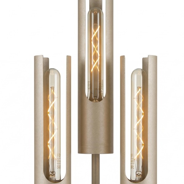 Design-LED-Stehleuchte aus Metall – Nova