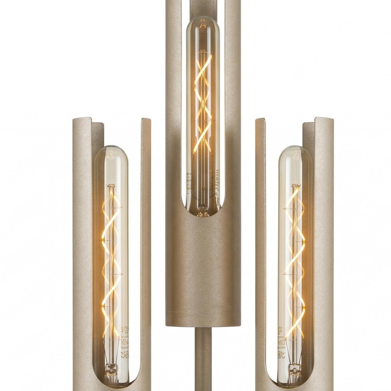 Design-LED-Stehleuchte aus Metall – Nova