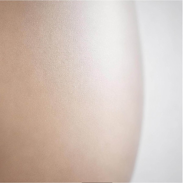 Stehlampe aus braunem Metall mit Schirm aus Opalglas - Barton